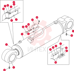 HYDRAULIC CYLINDER KUB0154 (3)