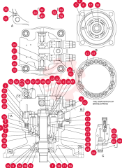 MOTOR, HYDRAULIC KUC0017