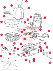DRIVER SEAT KHN11990