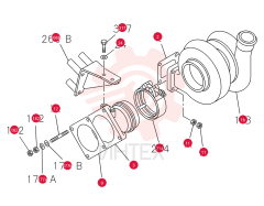 TURBOCHARGER 87361318