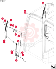 Схема (E80BMSR) - COMPACT CRAWLER EXCAVATOR ASN LF06-04501 (NBTA18037) YT53C00015F1