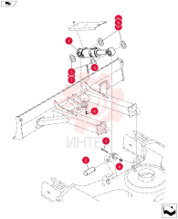 Схема (E80BMSR) - COMPACT CRAWLER EXCAVATOR ASN LF06-04501 (NBTA18037) LF51B00041F1