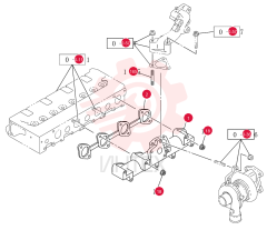 EXHAUST MANIFOLD VI8980305660