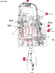 Harness Assy, Upp, Serial Range: LF05-04001-LF05-04212 LF13E00008F1 (7)