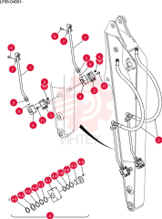 Hyd Lines, Arm 2. 13m