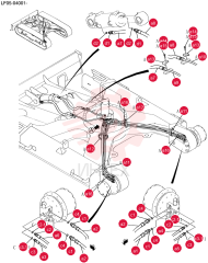 Hyd Lines, Low YT02H00036F1 (2)