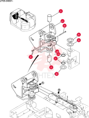 HYDRAULIC CYLINDER LF01V00007F1 (1)