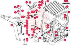 CAB FRAME 84089445