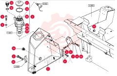 HYDRAULIC OIL RESERVOIR 84092377