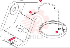 HYD CONNECTOR 73170296