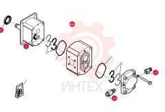 HYDRAULIC MOTOR 73180148