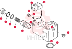 HYDRAULIC VALVE 73170417
