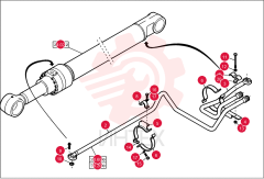 RIGID TUBE,34 mm OD, 1464, 395 mm Length
