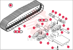 TRACK ASSY 73182494