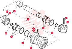 TRACK ROLLER 73182506