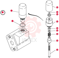 HYDRAULIC VALVE 2458107