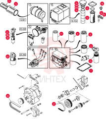 SET OF PARTS 73175336