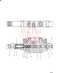 HYDRAULIC VALVE PE30V01007F1