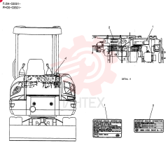 NAME PLATE INSTAL PW22T00123F1