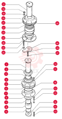 PIN,66.72mm OD x 180mm L