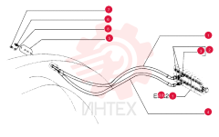 FLEXIBLE HOSE 75251187