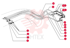HYD CONNECTOR 70921409