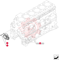 ENGINE OIL PUMP 4897481