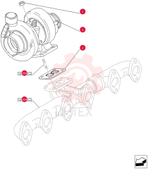 FLANGE NUT 4899086
