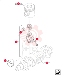 CONNECTING ROD 504341496