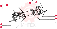 BOLT,Hex, M10 x 1.25 x 55mm, Cl 8.8