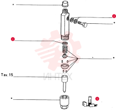 KIT-NOZZLE SETTING SHIMS 79067856 1