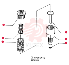O-RING,0.07" Thk x 0.301" ID, -11, Cl 5, 75 Duro