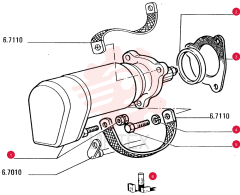 STARTER MOTOR 4774976
