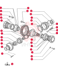 BEARING COVER 598419