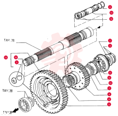 THRUST RING,55mm ID x 70mm OD x 5mm Thk