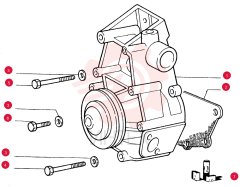 WATER PUMP 4807113