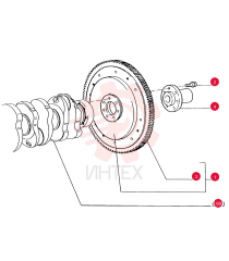 ENGINE FLYWHEEL 99456781