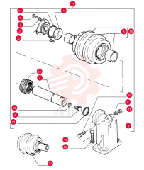 THRUST PLATE 587003