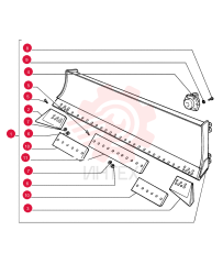 DOZER BLADE 76026849