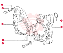 ENGINE OIL PUMP 61319221
