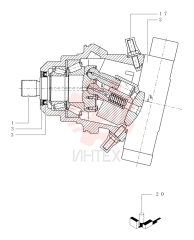HYDROSTATIC MOTOR 76593126