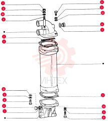 NUT,M10 x 1.25, Cl 8