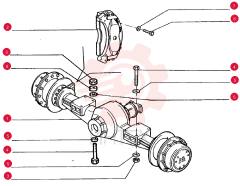 REAR AXLE 79101788
