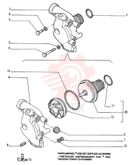 WATER PUMP 99446891