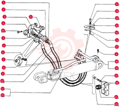 SCREW,Hex, M8 x 25mm, Cl 10.9, Full Thd