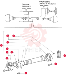 DRIVEN SHAFT 76028447
