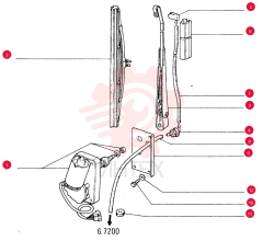 WIPER MOTOR 79102121