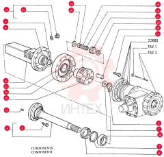 DISC,18.5mm ID x 82mm OD x 8mm Thk 4996965 (2)