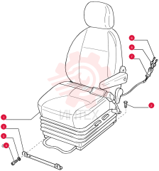 DRIVER SEAT 76044005