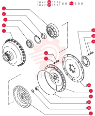 HYDRAULIC PUMP 76042828
